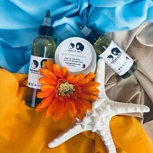 Hair growth oil & moisturizing Hair Butter Bundle